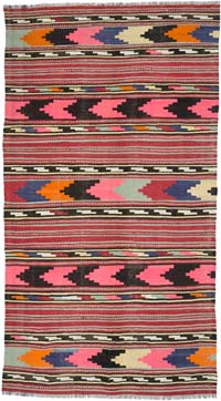 Vintage Mihalic Kilim Rug - 6' 3" x 11' 3" (75" x 135")
