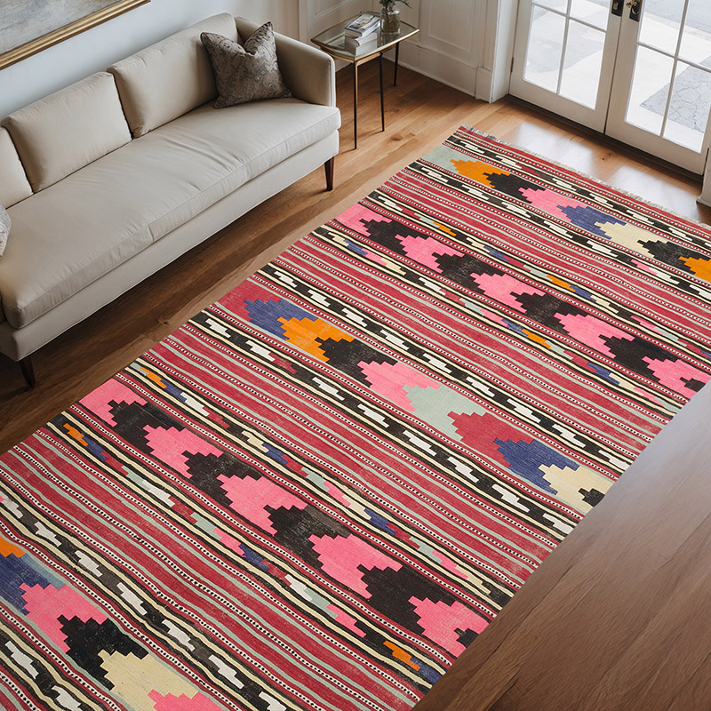 Alfombra Vintage Mihalic Kilim - 190 cm x 342 cm - K0066351