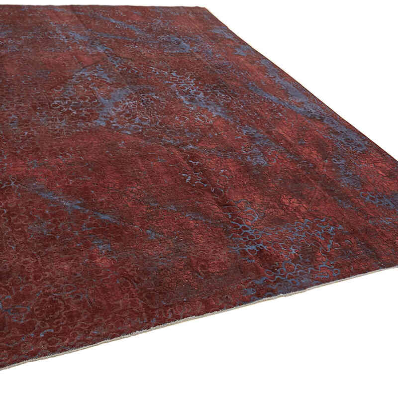 Boyalı El Dokuma Vintage Halı - 296 cm x 380 cm - K0066404