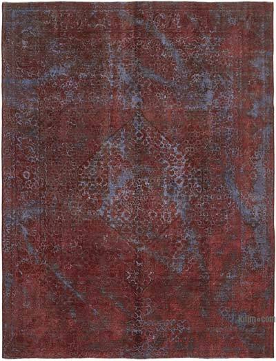 Over-dyed Vintage Hand-Knotted Oriental Rug - 9' 9" x 12' 6" (117 in. x 150 in.)