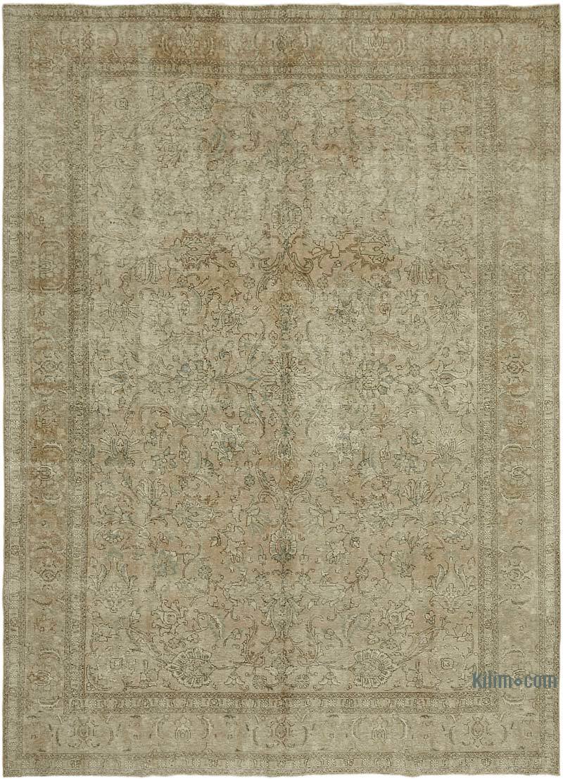 El Dokuma Vintage Halı - 294 cm x 397 cm - K0066407
