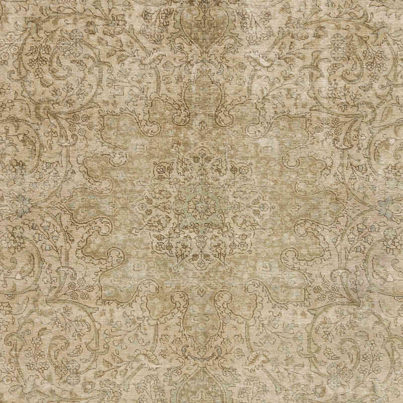 Vintage Hand-Knotted Oriental Rug - 9' 4" x 12' 6" (112" x 150") - K0066409