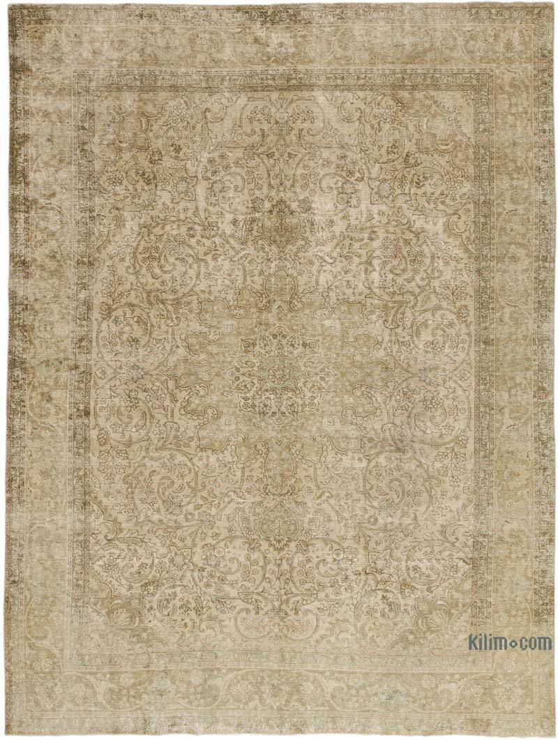 Vintage Hand-Knotted Oriental Rug - 9' 4" x 12' 6" (112" x 150") - K0066409