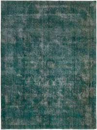 Boyalı El Dokuma Vintage Halı - 310 cm x 405 cm