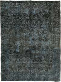 Over-dyed Vintage Hand-Knotted Oriental Rug - 9' 6" x 12' 6" (114" x 150")