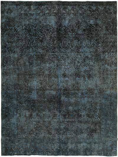 Over-dyed Vintage Hand-Knotted Oriental Rug - 9' 6" x 12' 6" (114 in. x 150 in.)