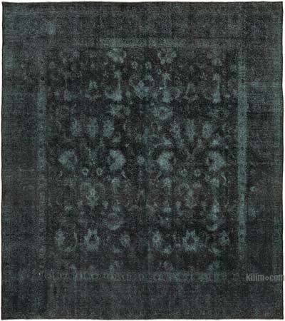 Over-dyed Vintage Hand-Knotted Oriental Rug - 9' 11" x 11' 1" (119 in. x 133 in.)