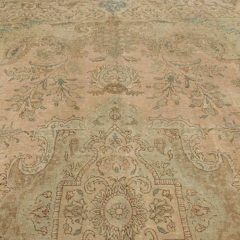 El Dokuma Vintage Halı - 297 cm x 393 cm - K0066421