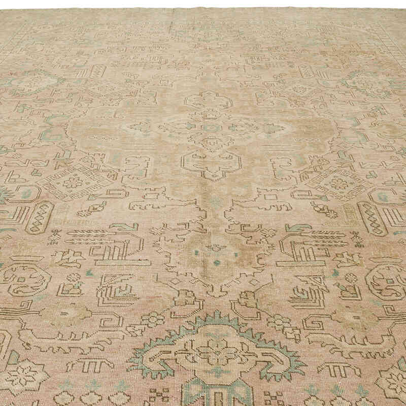 Vintage Hand-Knotted Persian Rug - 9' 8" x 12' 7" (116 in. x 151 in.) - K0066423