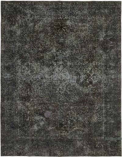 Boyalı El Dokuma Vintage Halı - 298 cm x 378 cm