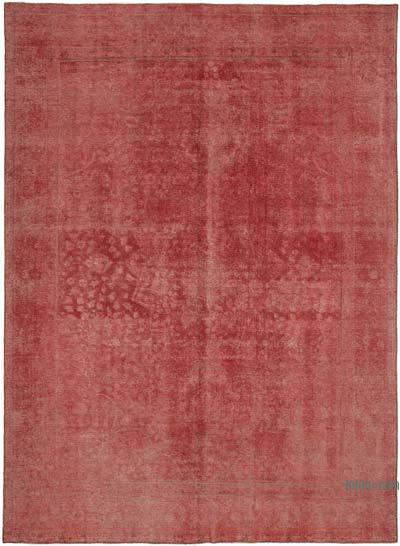 Boyalı El Dokuma Vintage Halı - 285 cm x 382 cm