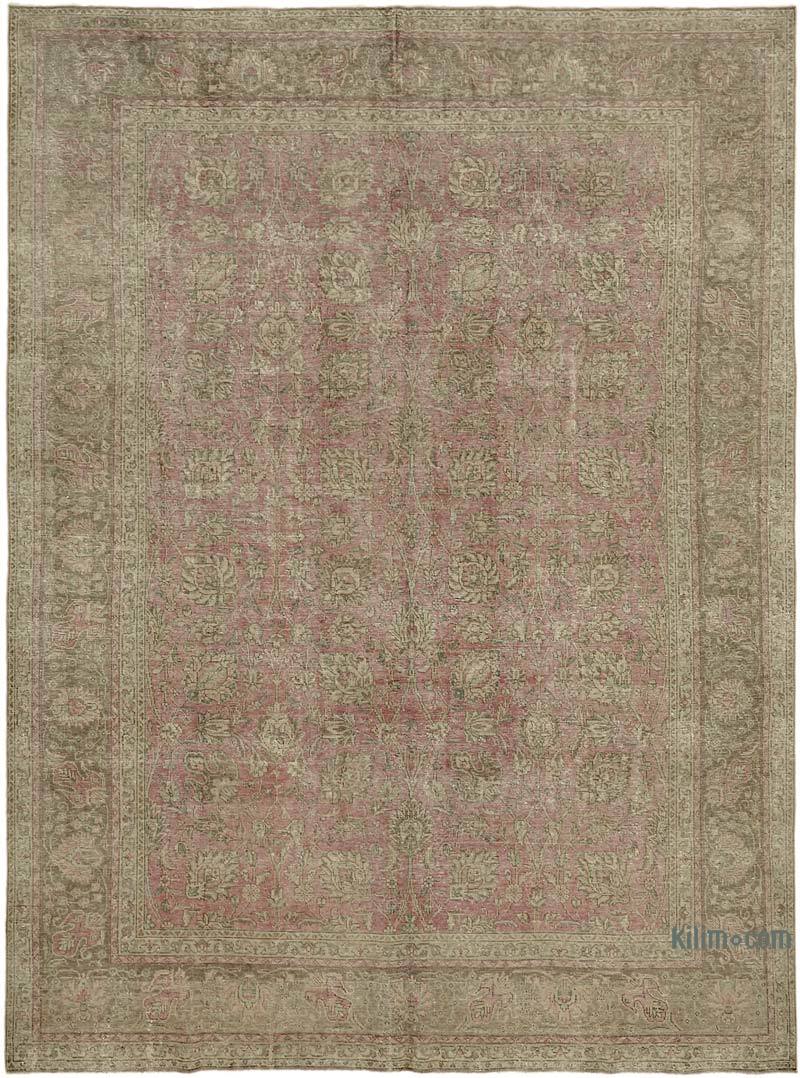 El Dokuma Vintage Halı - 304 cm x 390 cm - K0066433