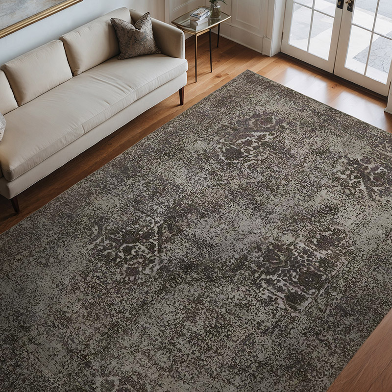 Alfombra Turca Vintage Sobre-teñida  - 239 cm x 335 cm - K0066445