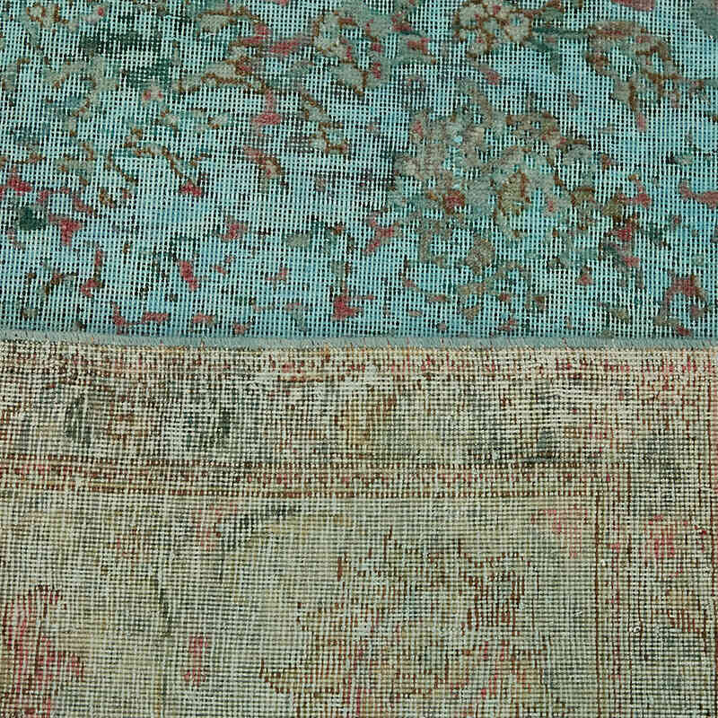 Boyalı El Dokuma Vintage Halı - 240 cm x 356 cm - K0066446