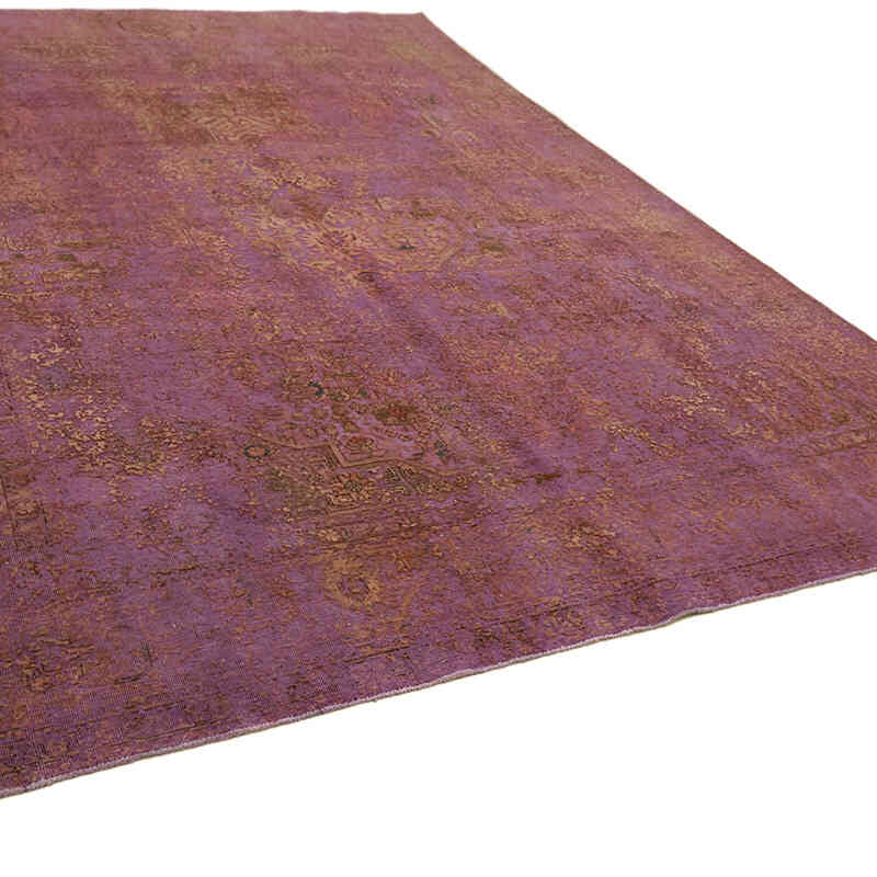 Boyalı El Dokuma Vintage Halı - 290 cm x 389 cm - K0066453