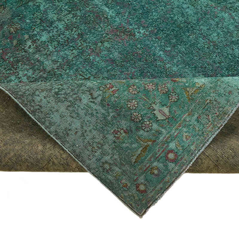 Boyalı El Dokuma Vintage Halı - 300 cm x 395 cm - K0066464