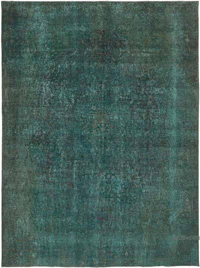 Over-dyed Vintage Hand-Knotted Oriental Rug - 9' 10" x 13'  (118 in. x 156 in.)
