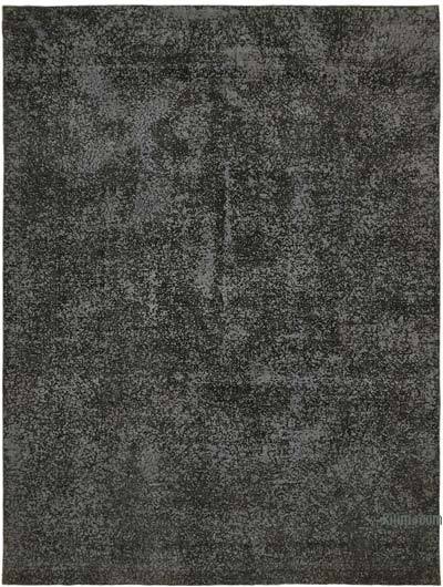Boyalı El Dokuma Vintage Halı - 301 cm x 395 cm