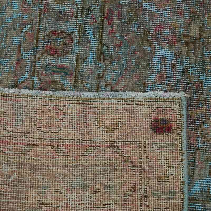 Boyalı El Dokuma Vintage Halı - 307 cm x 382 cm - K0066467