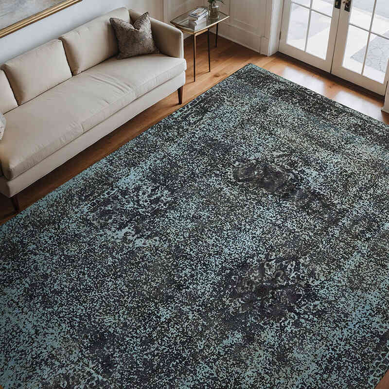 Alfombra Turca Vintage Sobre-teñida  - 295 cm x 368 cm - K0066468