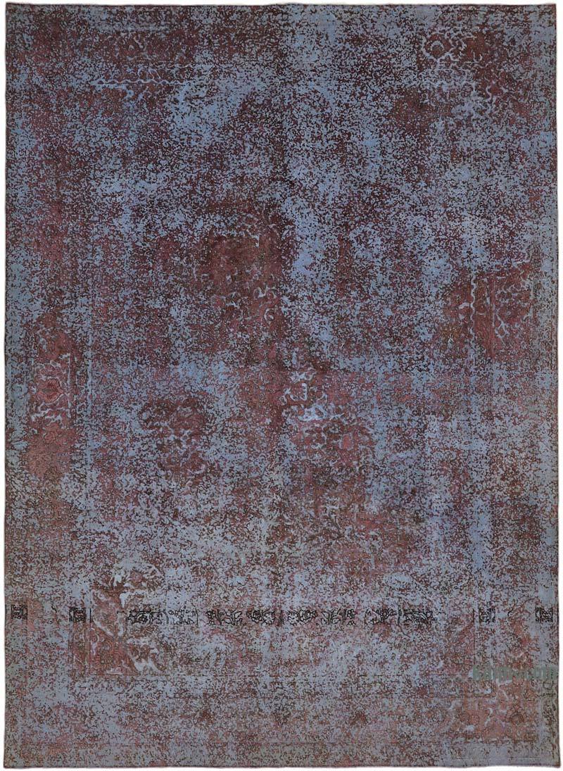 Boyalı El Dokuma Vintage Halı - 291 cm x 390 cm - K0066473