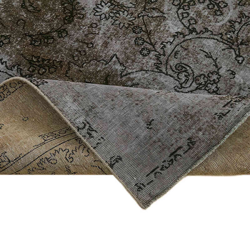 Boyalı El Dokuma Vintage Halı - 291 cm x 364 cm - K0066474