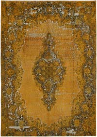 Boyalı El Dokuma Vintage Halı - 294 cm x 405 cm