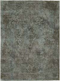 Boyalı El Dokuma Vintage Halı - 288 cm x 383 cm