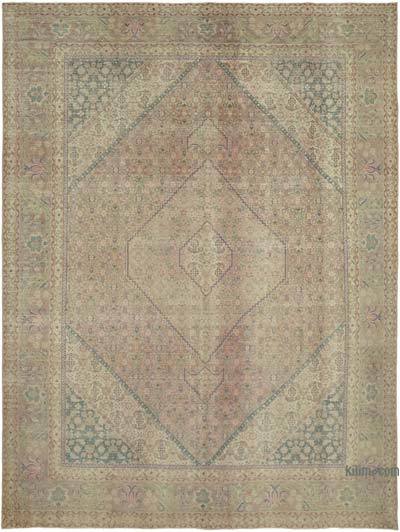 Vintage Hand-Knotted Persian Rug - 9' 10" x 12' 10" (118 in. x 154 in.)