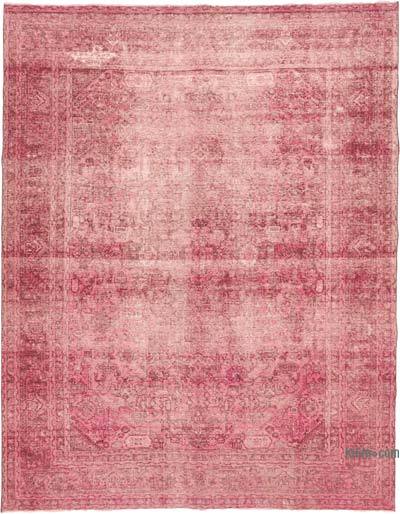 Over-dyed Vintage Hand-Knotted Oriental Rug - 9' 10" x 12' 6" (118 in. x 150 in.)