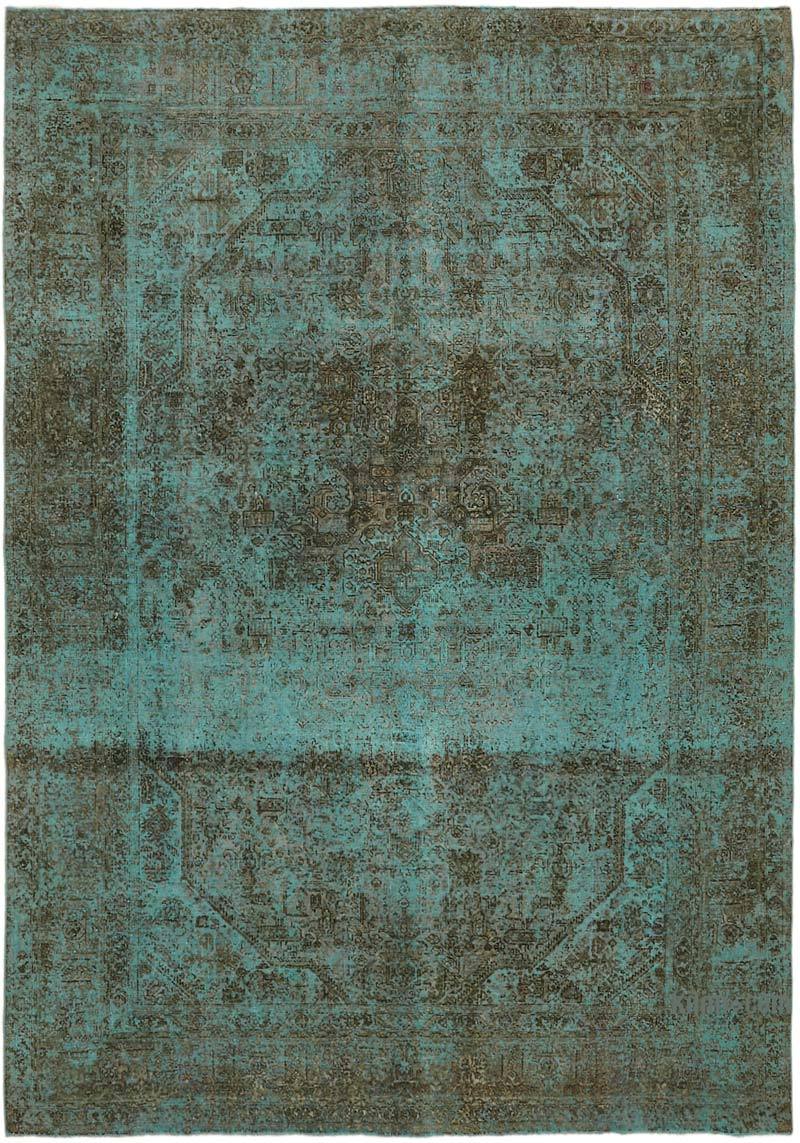 Boyalı El Dokuma Vintage Halı - 243 cm x 330 cm - K0066489