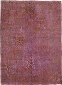Over-dyed Vintage Hand-Knotted Oriental Rug - 9' 7" x 12' 8" (115" x 152")