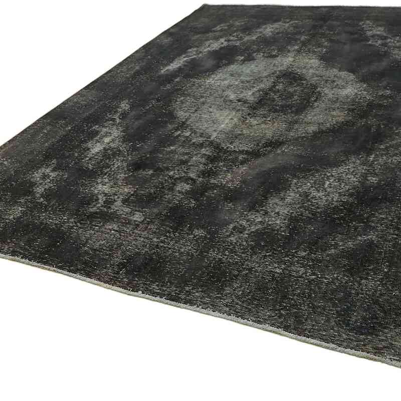 Over-dyed Vintage Hand-Knotted Oriental Rug - 9' 2" x 12' 6" (110" x 150") - K0066497