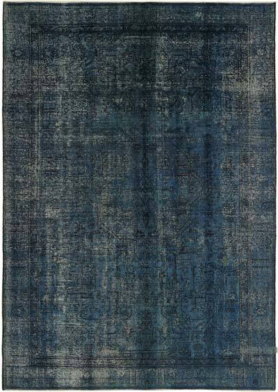 Over-dyed Vintage Hand-Knotted Oriental Rug - 7' 8" x 10' 7" (92 in. x 127 in.)