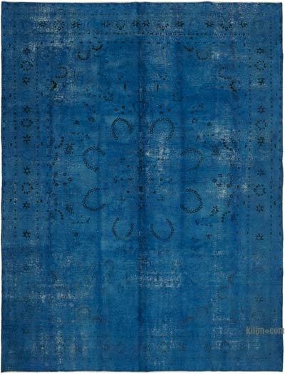 Over-dyed Vintage Hand-Knotted Oriental Rug - 9' 9" x 12' 4" (117 in. x 148 in.)