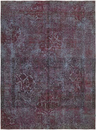 Over-dyed Vintage Hand-Knotted Oriental Rug - 9' 9" x 13'  (117 in. x 156 in.)