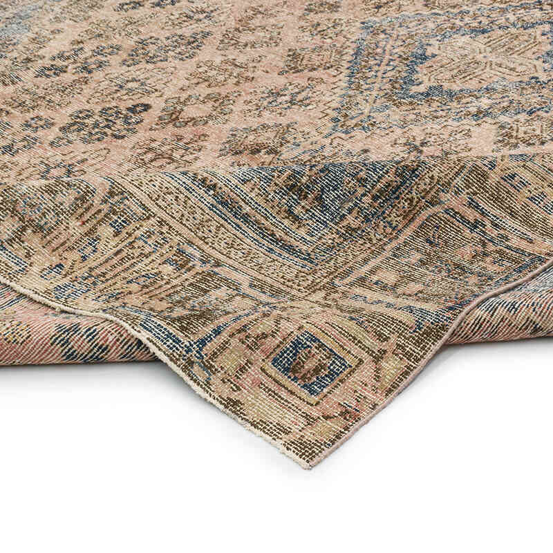 Vintage Hand-Knotted Oriental Rug - 8' 8" x 12' 4" (104" x 148") - K0066512
