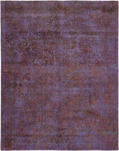 Over-dyed Vintage Hand-Knotted Oriental Rug - 9' 7" x 12'  (115 in. x 144 in.)