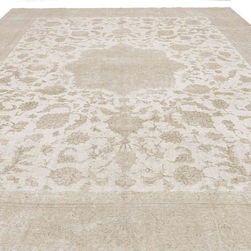 Vintage Hand-Knotted Oriental Rug - 9' 2" x 12' 6" (110" x 150") - K0066533