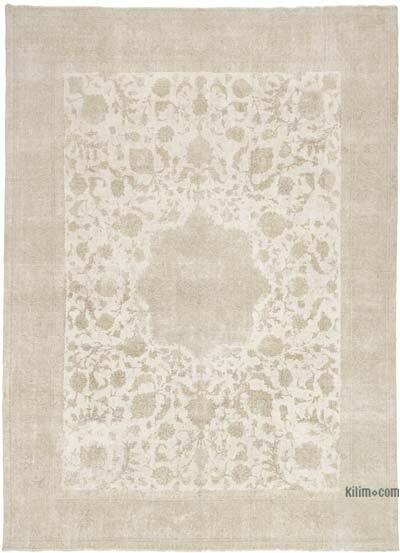 Vintage Hand-Knotted Oriental Rug - 9' 2" x 12' 6" (110" x 150")