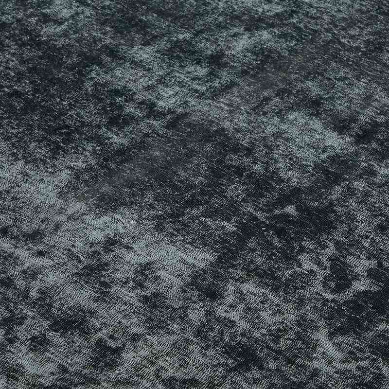 Siyah Boyalı El Dokuma Vintage Halı - 268 cm x 368 cm - K0066536