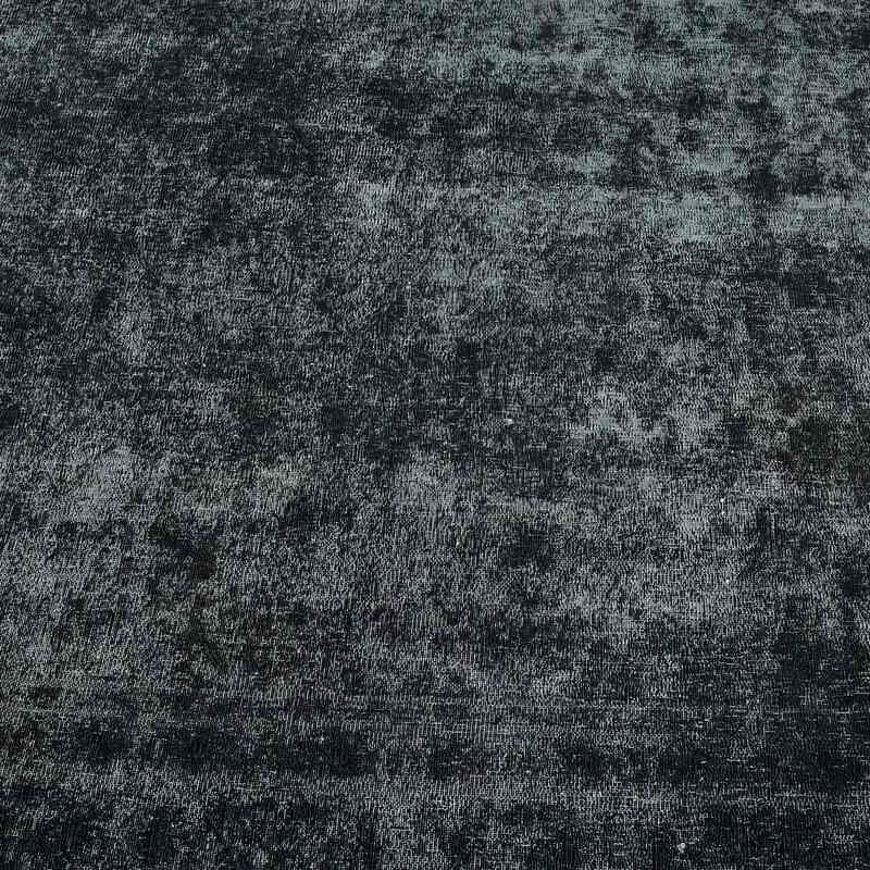Siyah Boyalı El Dokuma Vintage Halı - 268 cm x 368 cm - K0066536