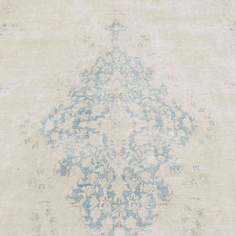 Vintage Hand-Knotted Oriental Rug - 9' 7" x 13' 11" (115" x 167") - K0066538