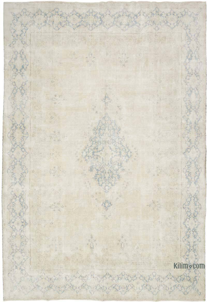 Vintage Hand-Knotted Oriental Rug - 9' 7" x 13' 11" (115" x 167") - K0066538