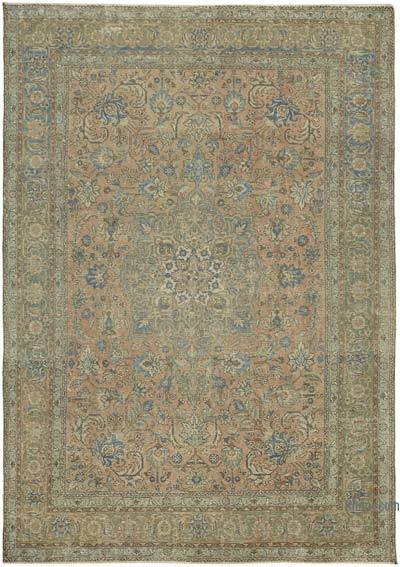 Vintage Hand-Knotted Persian Rug - 8' 4" x 11' 7" (100 in. x 139 in.)