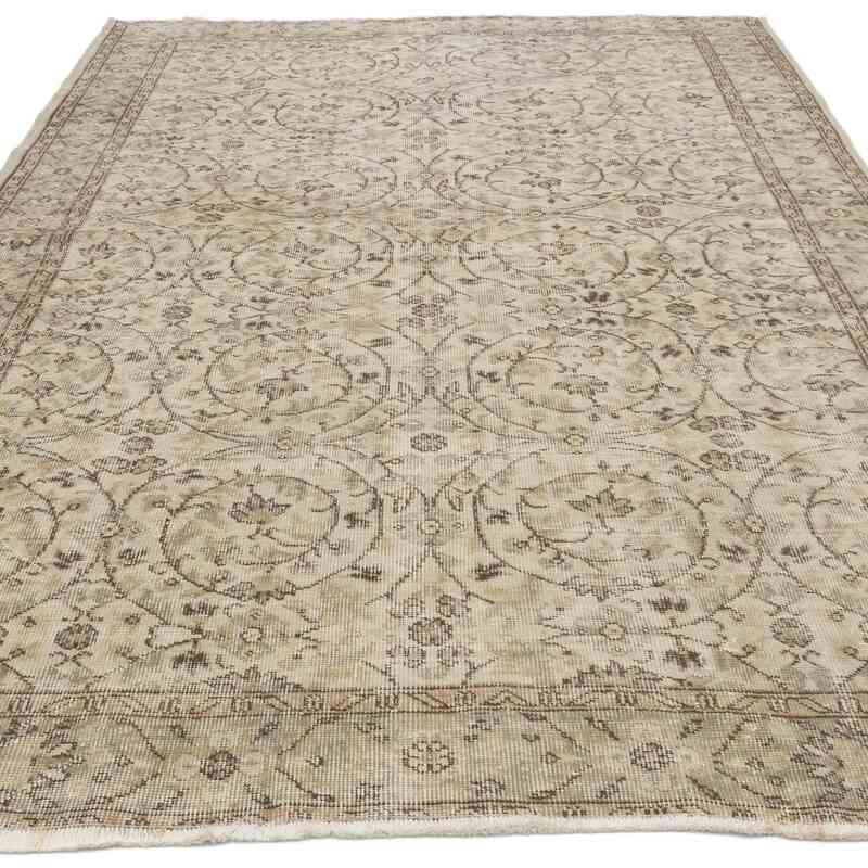 Alfombra Vintage Turca Anudada a Mano - 184 cm x 285 cm - K0066573