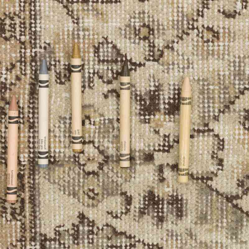 Alfombra Vintage Turca Anudada a Mano - 184 cm x 285 cm - K0066573