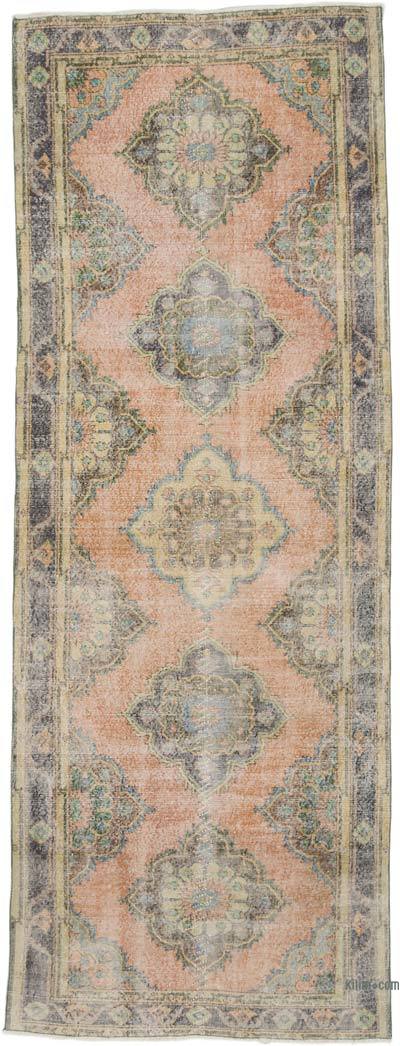 Vintage Turkish Hand-Knotted Runner - 4' 8" x 12' 6" (56 in. x 150 in.)