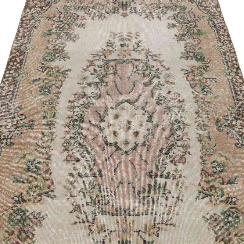 Vintage Turkish Hand-Knotted Rug - 3' 8" x 6' 11" (44" x 83") - K0066585