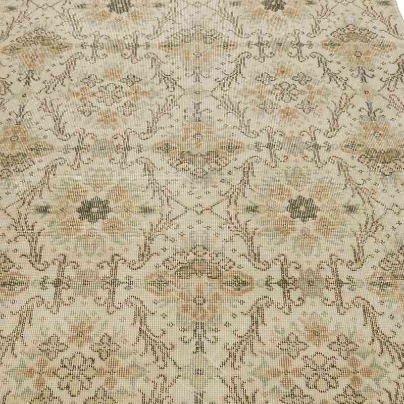 Alfombra Vintage Turca Anudada a Mano - 122 cm x 201 cm - K0066595